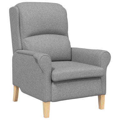 Fauteuil Lichtgrijs Stof