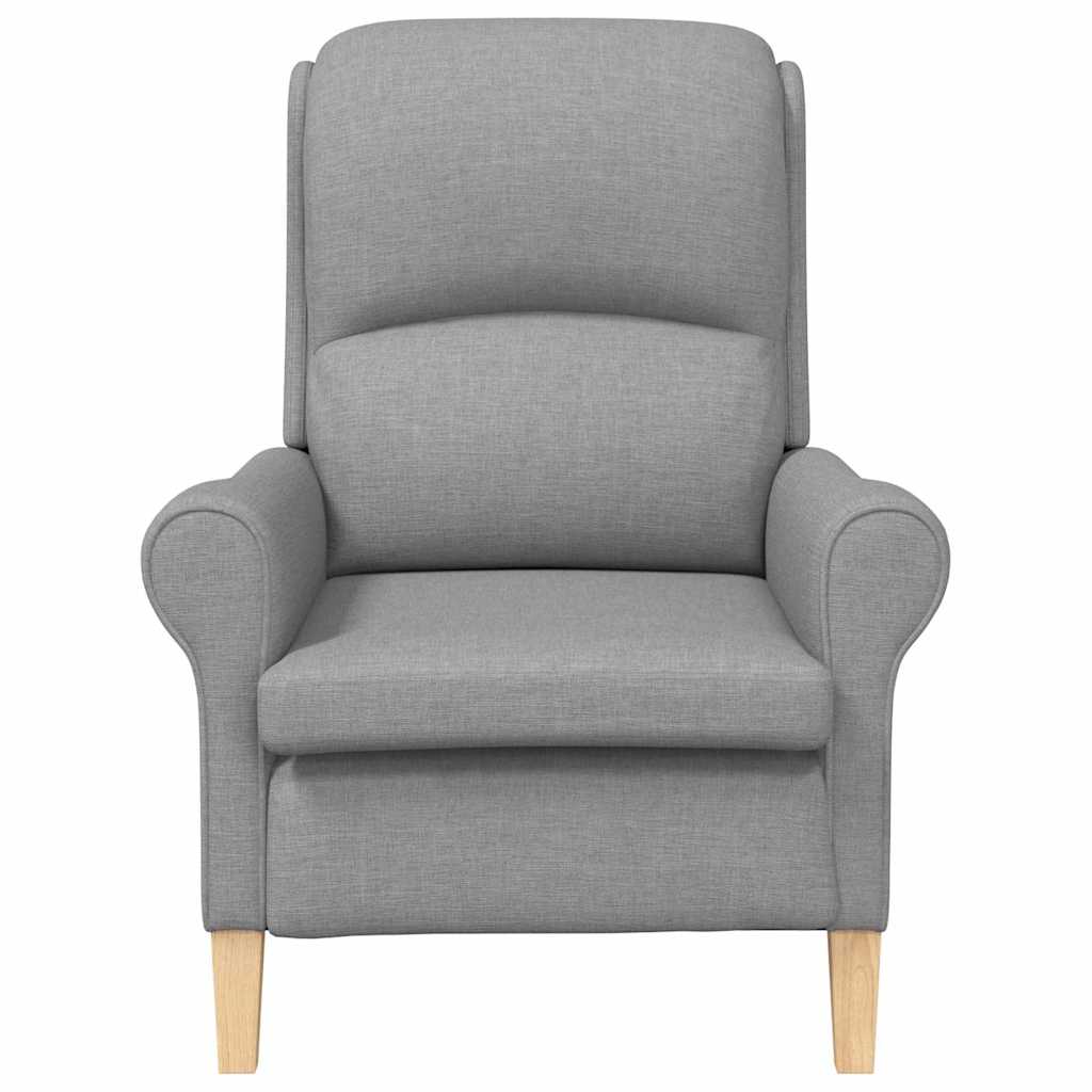 Fauteuil Lichtgrijs Stof