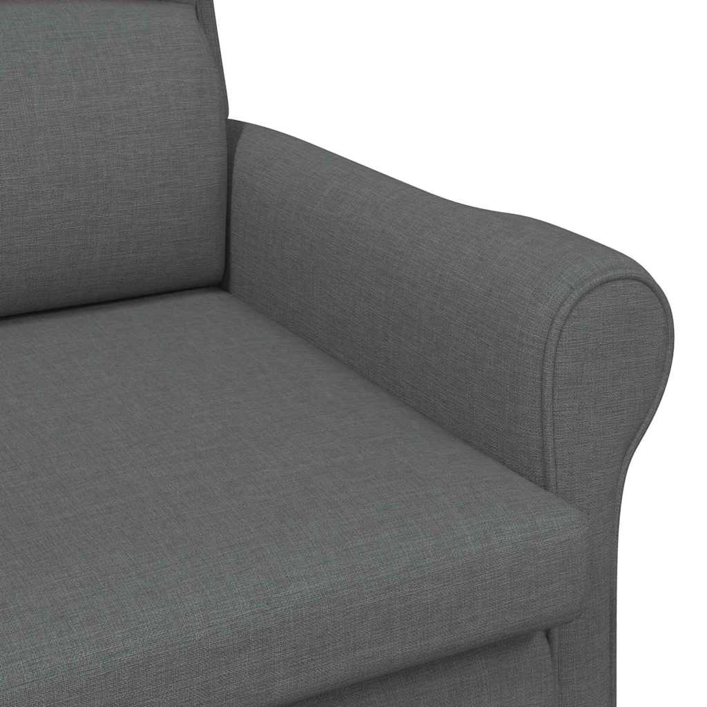 Fauteuil Donkergrijs Stof