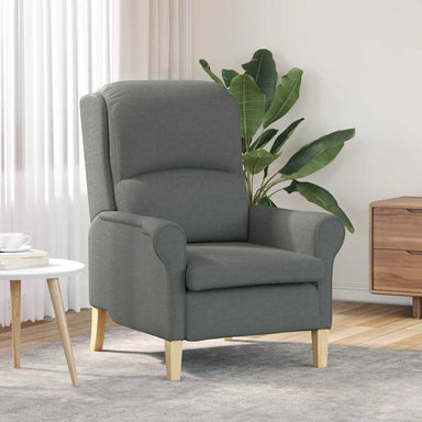 Fauteuil Donkergrijs Stof