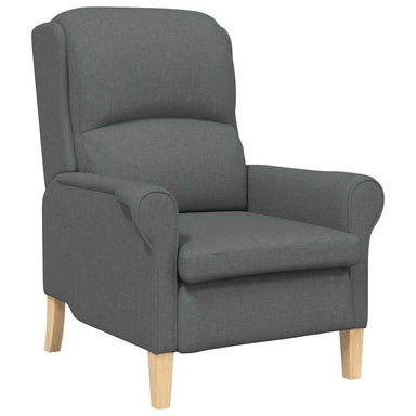 Fauteuil Donkergrijs Stof