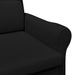 Fauteuil Zwart Stof