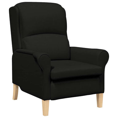 Fauteuil Zwart Stof