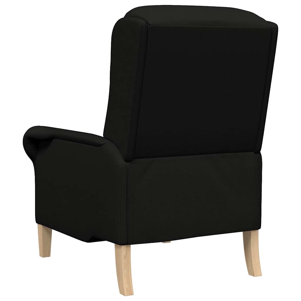 Fauteuil Zwart Stof