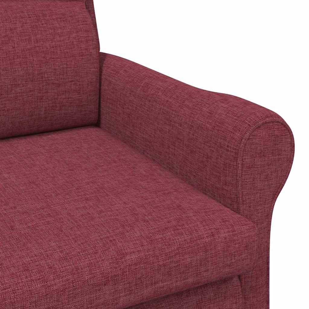 Fauteuil Wijnrood Stof