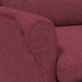 Fauteuil Wijnrood Stof
