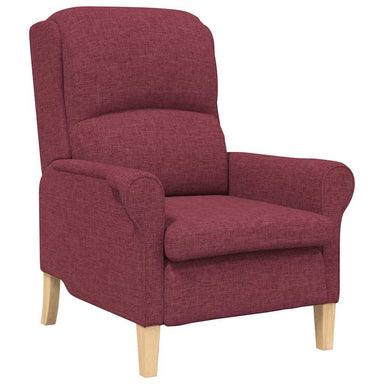 Fauteuil Wijnrood Stof