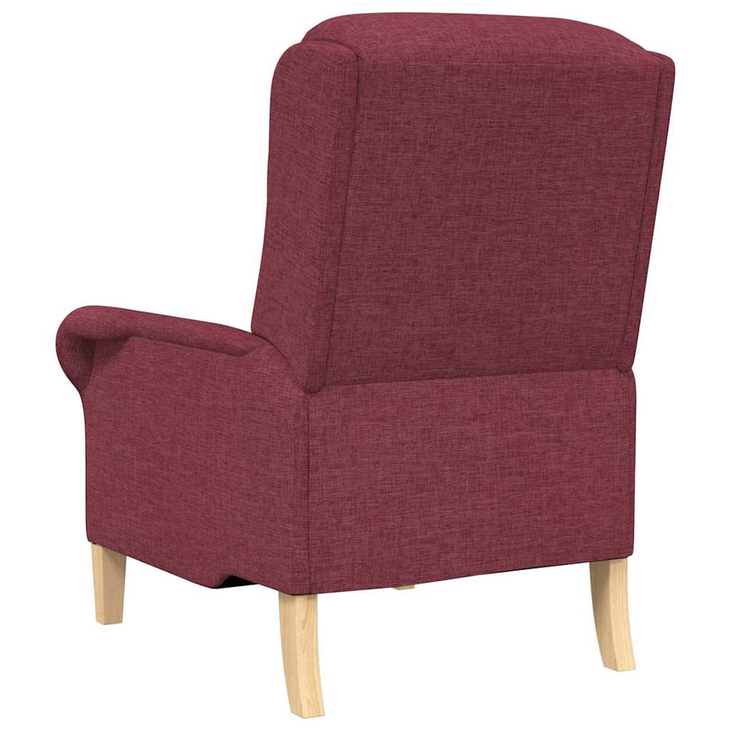 Fauteuil Wijnrood Stof