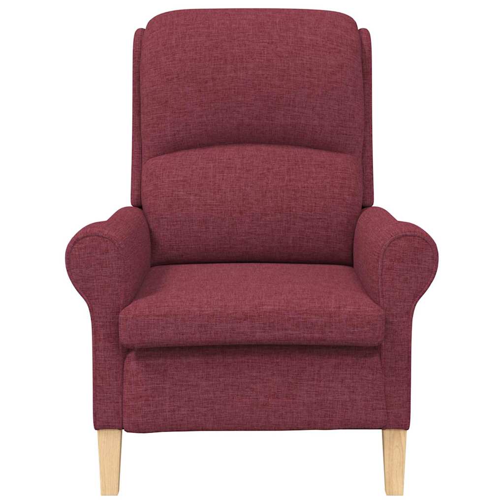 Fauteuil Wijnrood Stof