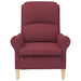 Fauteuil Wijnrood Stof