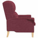 Fauteuil Wijnrood Stof