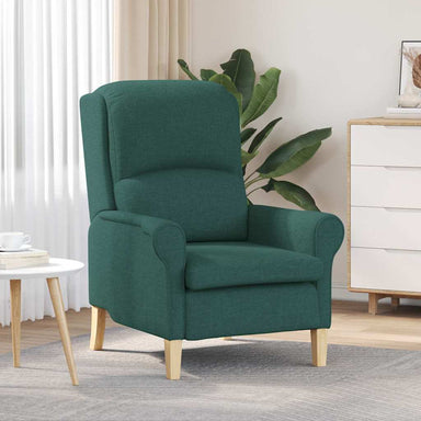 Fauteuil Donkergroen Stof