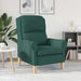 Fauteuil Donkergroen Stof