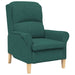 Fauteuil Donkergroen Stof