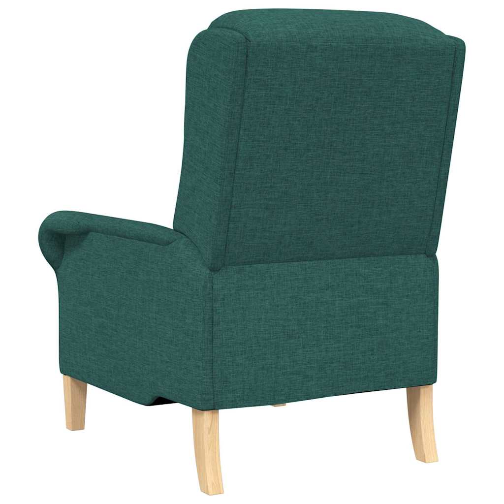 Fauteuil Donkergroen Stof