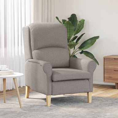 Fauteuil Taupe Stof