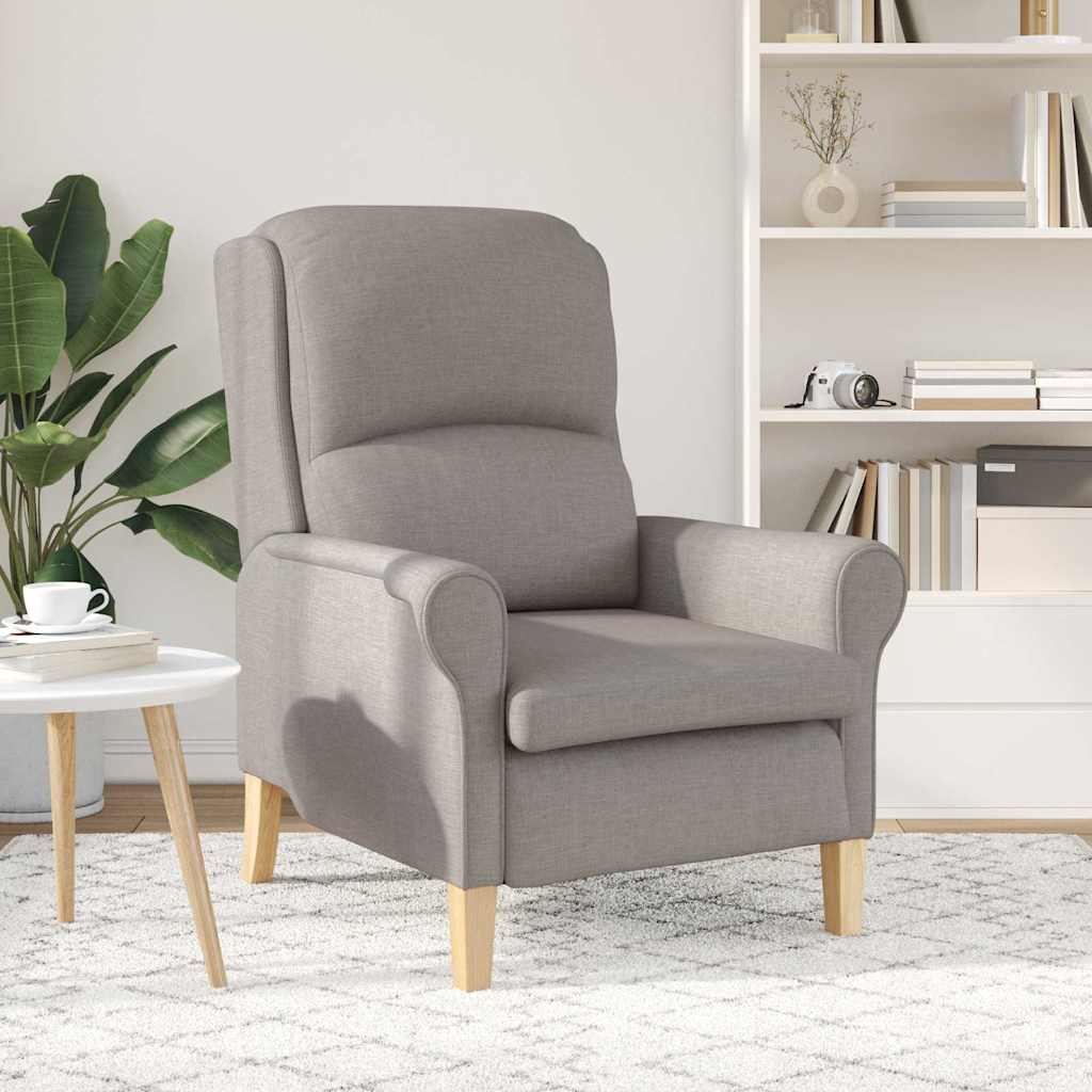 Fauteuil Taupe Stof