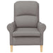 Fauteuil Taupe Stof