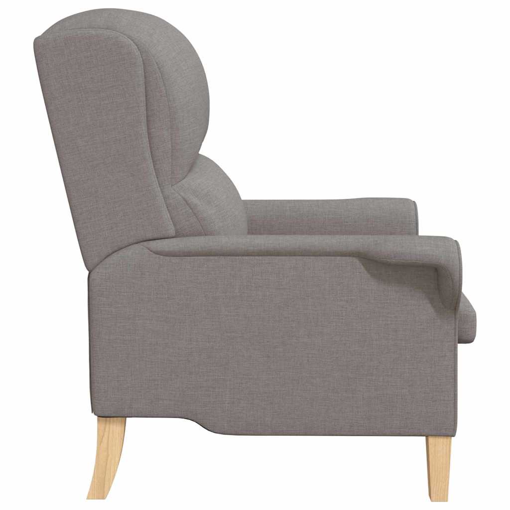 Fauteuil Taupe Stof