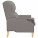 Fauteuil Taupe Stof