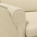 Fauteuil Crème Stof