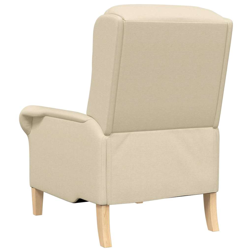 Fauteuil Crème Stof