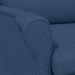 Fauteuil Blauw Stof