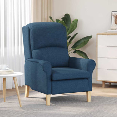 Fauteuil Blauw Stof