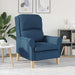 Fauteuil Blauw Stof