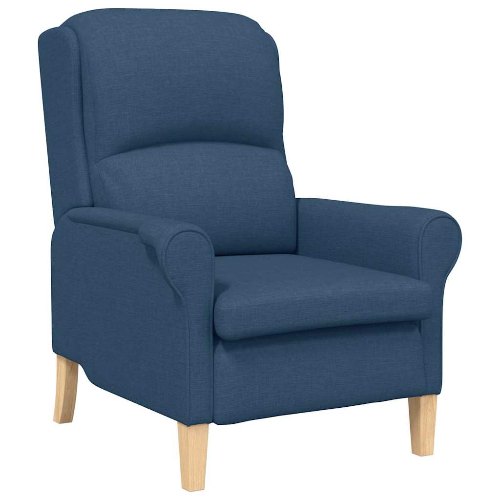 Fauteuil Blauw Stof