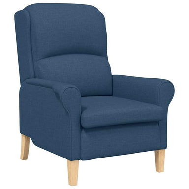 Fauteuil Blauw Stof