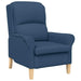 Fauteuil Blauw Stof