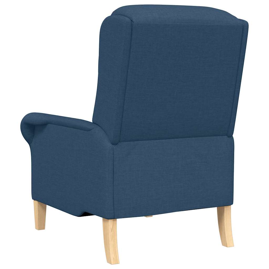Fauteuil Blauw Stof