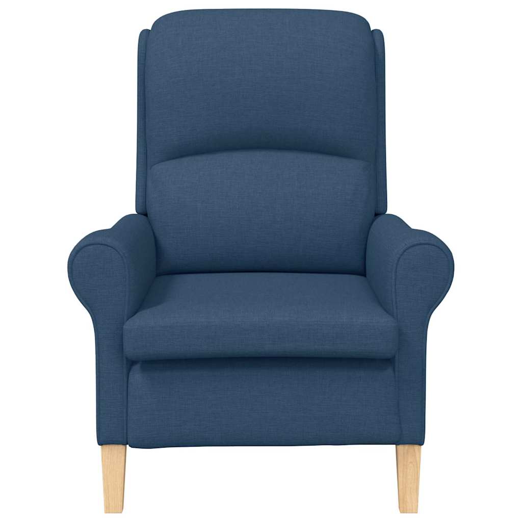 Fauteuil Blauw Stof