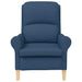 Fauteuil Blauw Stof