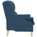 Fauteuil Blauw Stof