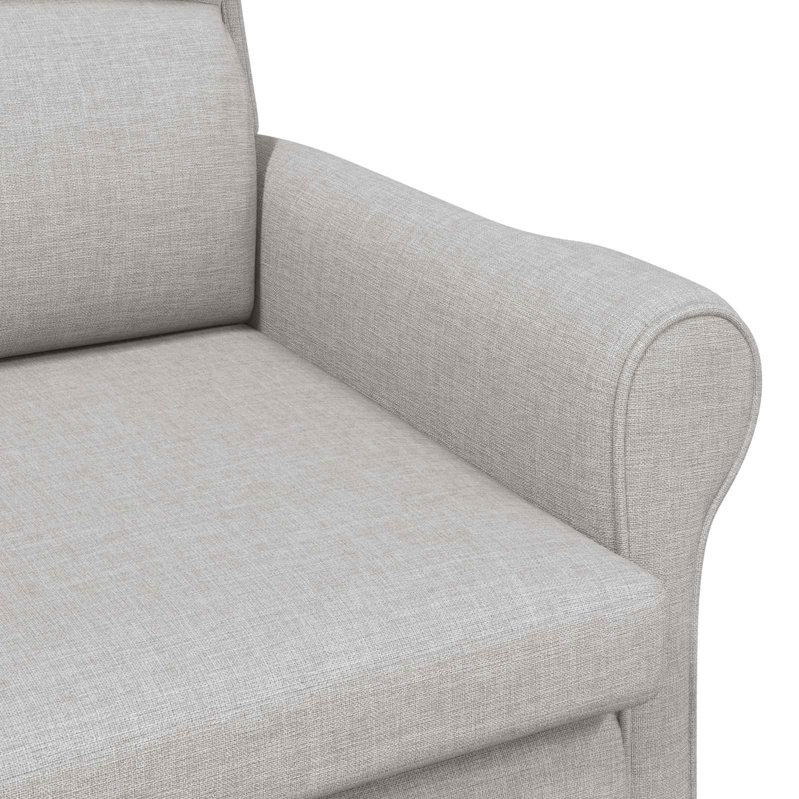 Fauteuil Wolken grijs Stof