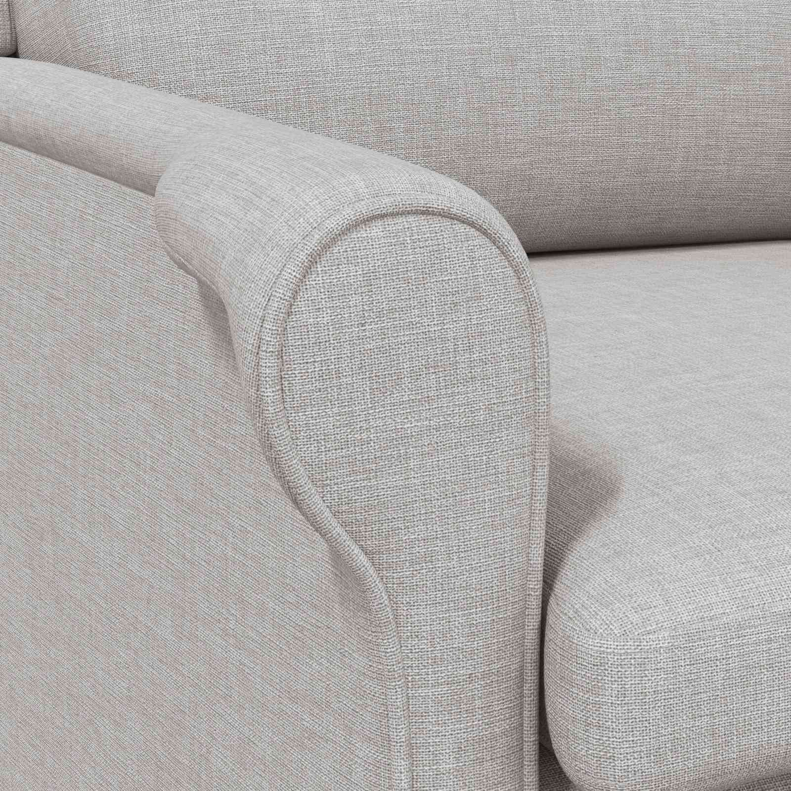 Fauteuil Wolken grijs Stof