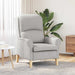 Fauteuil Wolken grijs Stof