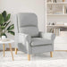 Fauteuil Wolken grijs Stof