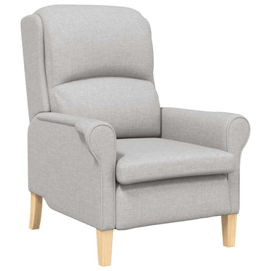 Fauteuil Wolken grijs Stof