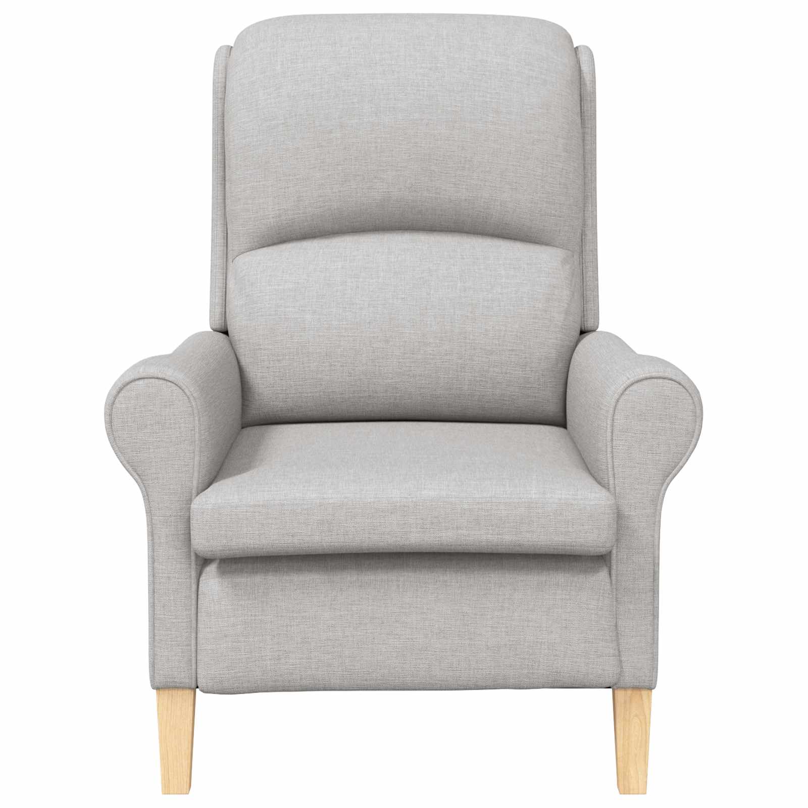 Fauteuil Wolken grijs Stof