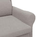 Fauteuil Lichtgrijs Zachte Sherpa stof