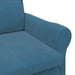 Fauteuil Blauw Fluweel