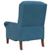 Fauteuil Blauw Fluweel