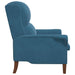 Fauteuil Blauw Fluweel