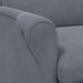 Fauteuil Donkergrijs Fluweel
