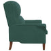 Fauteuil Donkergroen Fluweel