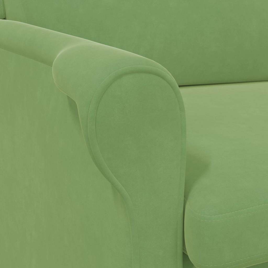 Fauteuil Lichtgroen Fluweel