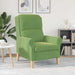 Fauteuil Lichtgroen Fluweel